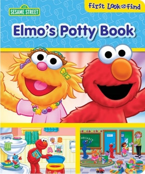 Board book Sesame Street: Elmo's Potty Book First Look and Find Book