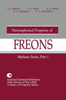 Paperback Thermophysical Properties of Freons: Methane Series, Part 1 Book