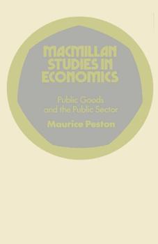 Paperback Public Goods and the Public Sector Book