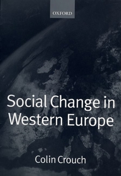 Paperback Social Change in Western Europe Book