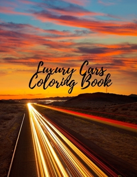 Luxury Cars Coloring Book