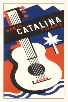 Paperback The Vintage Journal Santa Catalina Island with Guitar Book
