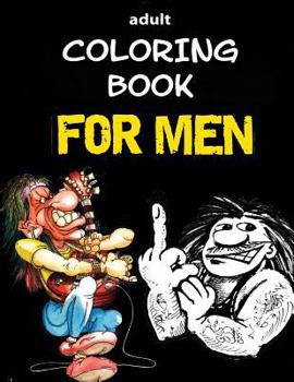 Paperback Adult Coloring Book - For Men Book