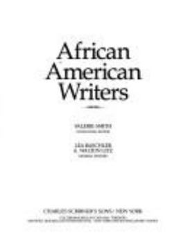 Paperback African American Writers Book