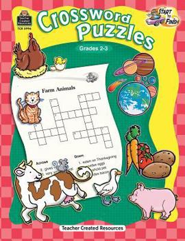 Paperback Start to Finish: Crossword Puzzles Grd 2-3 Book