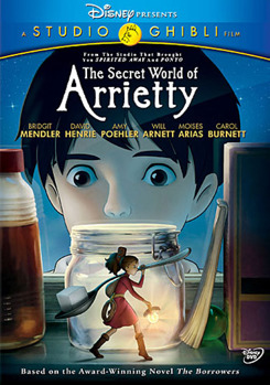 DVD The Secret World of Arrietty Book