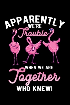 APPARENTLY WE'RE TROUBLE WHEN WE ARE TOGETHER WHO KNEW: A Journal, Notepad, or Diary to write down your thoughts. - 120 Page - 6x9 - College Ruled ... Writing Space, Doodle, Note, Sketchpad.