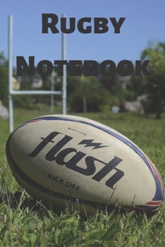 Paperback Rugby Notebook Book