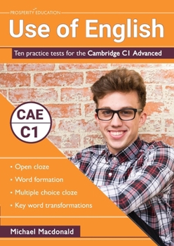 Paperback Use of English: Ten practice tests for the Cambridge C1 Advanced Book