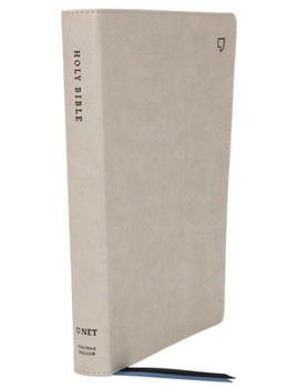 Imitation Leather Net Bible, Thinline, Leathersoft, Stone, Indexed, Comfort Print: Holy Bible Book