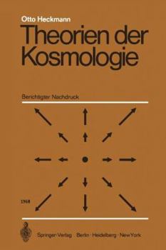Paperback Theorien Der Kosmologie [German] Book