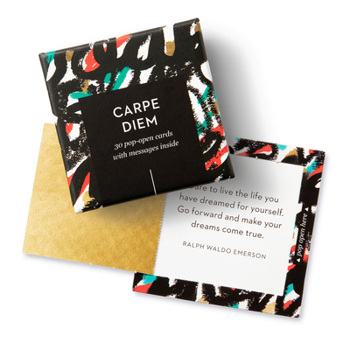Misc. Thoughtfulls: Carpe Diem: 30 Pop-Open Cards with Messages Inside Book