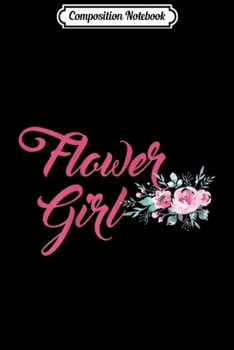 Composition Notebook: Matching Bridal Party Flower Girl Peonies Wedding Planning Journal/Notebook Blank Lined Ruled 6x9 100 Pages