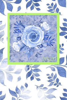 2020 Planner - Blue Floral