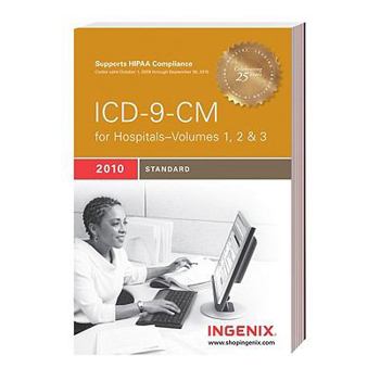 Paperback ICD-9-CM Standard for Hospitals 2010, Volumes 1, 2, 3 - Compact Book