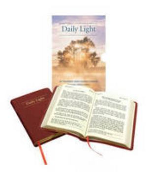 Leather Bound Daily Light - Christian Classic: Authorised (King James) Version: Daily Devotional Scripture Readings Book