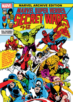 Hardcover Marvel Archive Edition: Marvel Super Heroes Secret Wars Gallery Edition Mike Zeck Original First Issue Cover Book