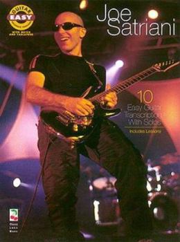 Paperback Joe Satriani - Easy Guitar Recorded Versions* Book