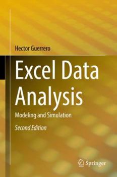 Hardcover Excel Data Analysis: Modeling and Simulation Book