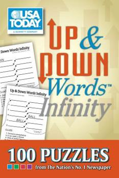 Paperback USA Today Up & Down Words Infinity: 100 Puzzles from the Nation's No. 1 Newspaper Book