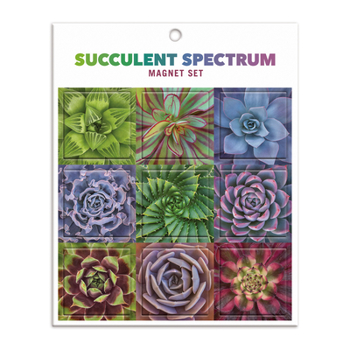 Misc. Succulent Spectrum Magnet Set Book