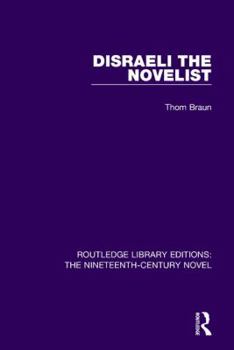 Paperback Disraeli the Novelist Book