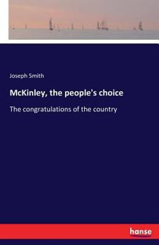 Paperback McKinley, the people's choice: The congratulations of the country Book