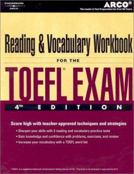 Paperback TOEFL Reading Vocab Wkbk 4/E Book
