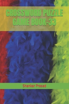 Paperback Crossword Puzzle Game Book-33 Book