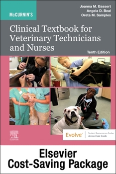 Hardcover McCurnin's Clinical Textbook for Veterinary Technicians and Nurses Textbook and Workbook Package Book