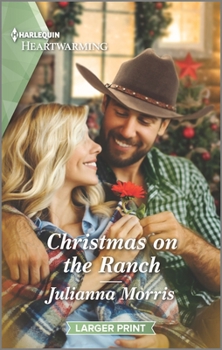 Mass Market Paperback Christmas on the Ranch: A Clean Romance [Large Print] Book