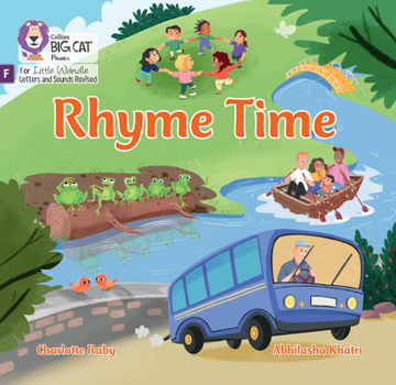 Paperback Rhyme Time: Foundations for Phonics Book