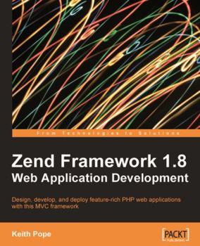 Paperback Zend Framework 1.8 Web Application Development Book