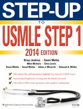 Paperback Step-Up to USMLE Step 1: The 2014 Edition Book