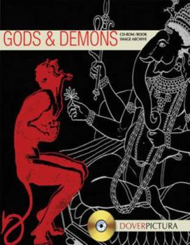 Paperback Gods and Demons [With CDROM] Book