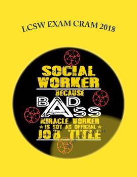 Paperback LCSW Exam CRAM 2018 Book