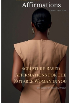 Hardcover Notable Woman Affirmations: Identify Edition Book