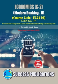 Paperback Modern Banking - II(S.Y.B.A, S.P. College, Sem.-IV) Book