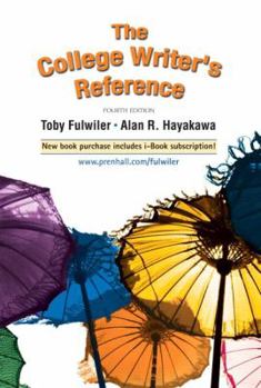 Paperback The College Writer's Reference Book