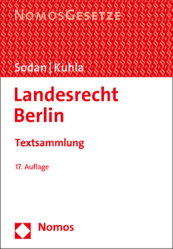 Paperback Landesrecht Berlin: Textsammlung [German] Book
