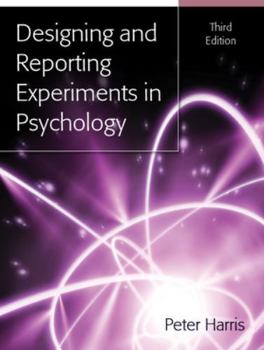 Paperback Designing And Reporting Experiments In Psychology Book