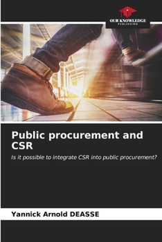 Paperback Public procurement and CSR Book