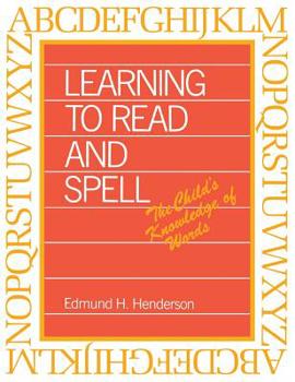 Hardcover Learning to Read and Spell Book