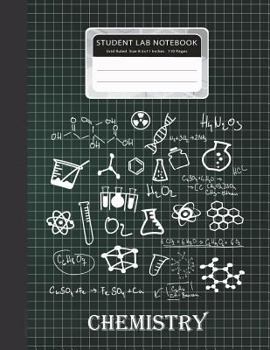 Paperback Student Lab Notebook: Chemistry Laboratory Grid Ruled 1/4 Inch Per Square Paper Graph Composition Books Specialist Scientific for Science St Book