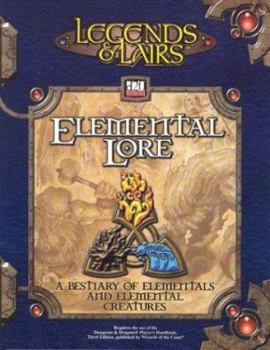 Paperback Legends & Lairs: Elemental Lore Book