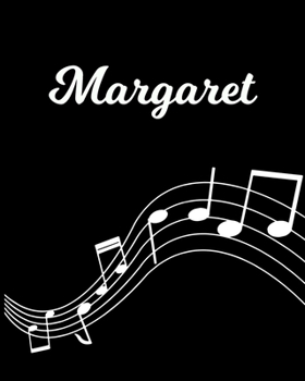 Margaret: Sheet Music Note Manuscript Notebook Paper | Personalized Custom First Name Initial M | Musician Composer Instrument Composition Book | 12 ... Guide | Create Compose & Write Creative Songs