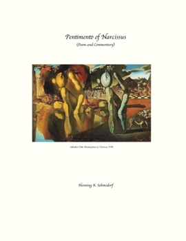 Paperback Pentimento of Narcissus: Poem and Commentary Book