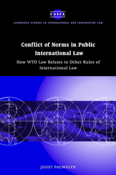 Conflict of Norms in Public International Law: How WTO Law Relates to other Rules of International Law