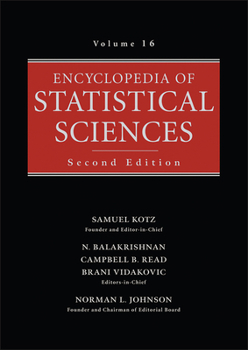 Hardcover Encyclopedia of Statistical Sciences, Index, Volume 16 Book
