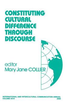 Paperback Constituting Cultural Difference Through Discourse Book